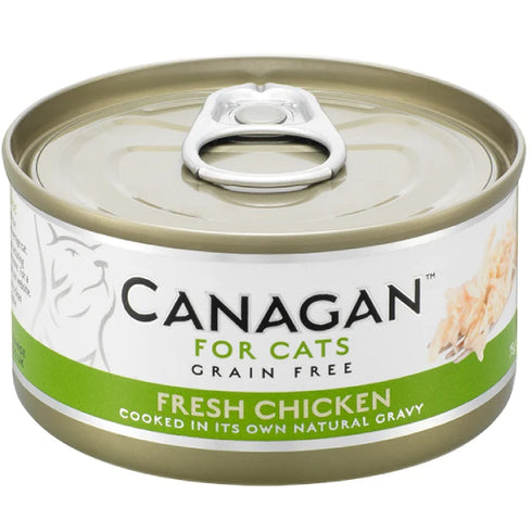 Hrana umeda pentru pisici Canagan Cat Pui 75g